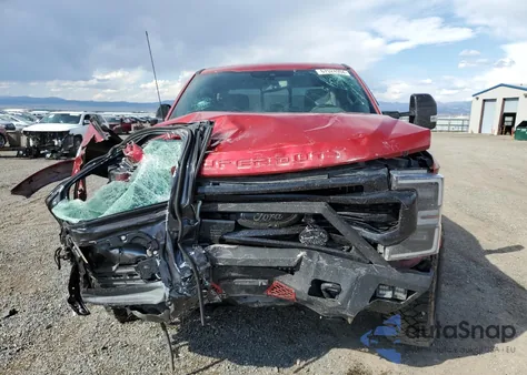 2022 Ford F350 Super Duty из США, поврежденный, VIN 1FT8W3BT7NEC66510